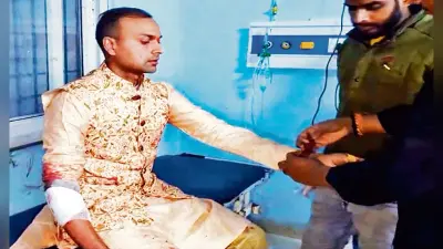 बरात में नाच के दौरान हुए विवाद में दुल्हन के भाई को मारी गोली