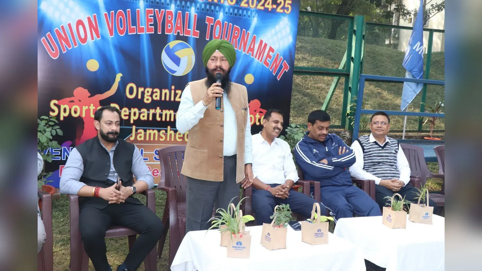 टाटा मोटर्स इंटर यूनियन वॉलीबॉल शुरू