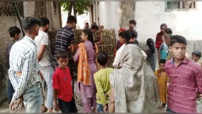 हॉकर के घर का रास्ता किया बंद