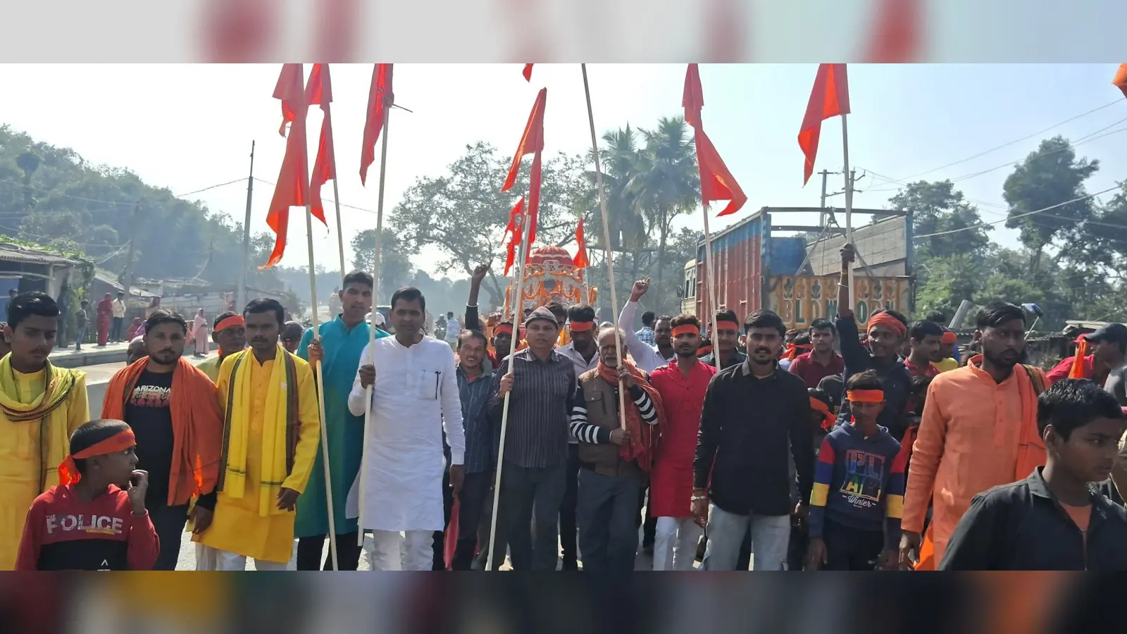 धूमधाम से मनाया गया बाबा लक्ष्मीनाथ गोसाईं का 231वां अवतरण दिवस, निकाली गयी रथ यात्रा