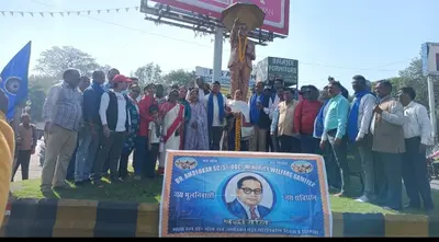 Jamshedpur News. साकची में महापरिनिर्वाण दिवस पर डॉ आंबेडकर याद किये गये
