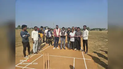 बाउरीपाड़ा में तीन दिवसीय क्रिकेट टूर्नामेंट शुरू