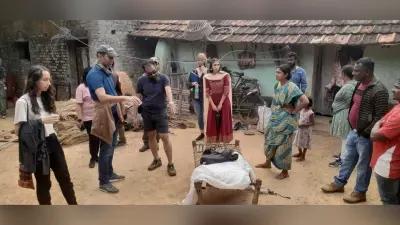 East Singhbhum : घाटशिला में बन रही अंग्रेजी फिल्म, अमेरिका व बंगाल से कलाकार पहुंचे