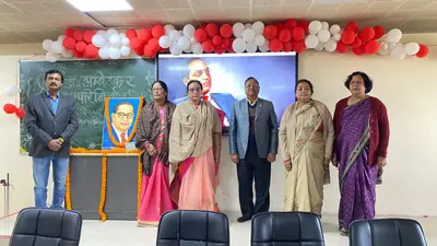 Dhanbad News : भारतीय संविधान के रूप में जीवित हैं बाबा साहेब : प्रति कुलपति