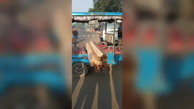 वन विभाग ने सखुआ के 15 चौखट किये जब्त