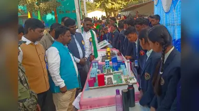 विद्यार्थियों के विज्ञान मॉडल को विधायक ने किया सम्मानित