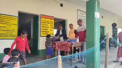दो विद्यालय के 94 बच्चों को उपलब्ध कराये गये स्कूल ड्रेस