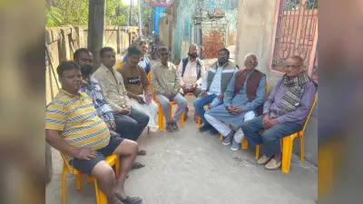 मृतक डीलर के बेटे से मिले एसोसिएशन के सदस्य