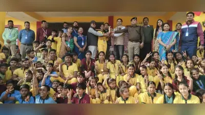 ओवर ऑल विजेता रही सीवी रमन हाउस तो रानी लक्ष्मीबाई हाउस रही द्वितीय