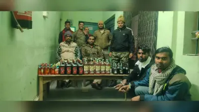 उत्पाद विभाग ने 55. 770 लीटर विदेशी शराब किया बरामद, दो गिरफ्तार
