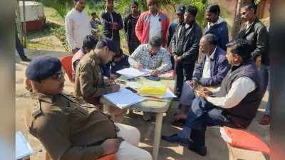कटोरिया व जयपुर थाना कैंपस में जनता दरबार का हुआ आयोजन
