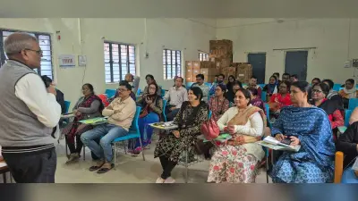 एनीमिया मुक्त भारत कार्यक्रम को सफल बनाने के लिए मिली ट्रेनिंग