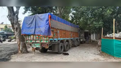 33 मवेशियों से भरा ट्रक जब्त, पांच लोग गिरफ्तार