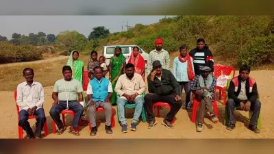 राजधर रेलवे लाइन बाधित करने का लिया निर्णय