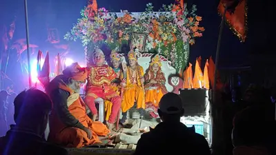 सीमावर्ती इलाके के ठाकुरबाड़ी में मिथिला रीति से संपन्न कराया गया श्री राम जानकी विवाहोत्सव