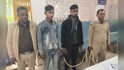 धमकी देकर रंगदारी मांगने के दोनों आरोपियों को भेजा गया जेल