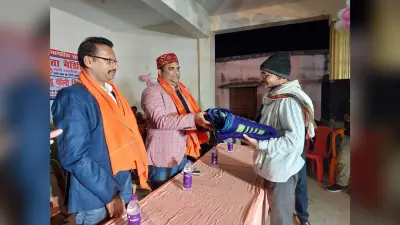 कल्याणपुर में 117 वरिष्ठ नागरिकों को डॉ संतोष ने किया सम्मानित