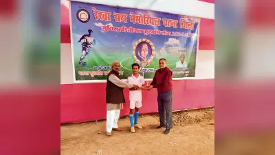 पटना जिला जूनियर डिविजन फुटबॉल लीग में रोहित की हैट्रिक