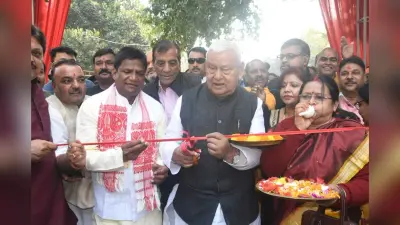 Dhanbad News : जगजीवन नगर में सांसद व पूर्व सांसद ने किया भाजपा संसदीय कार्यालय का उद्घाटन