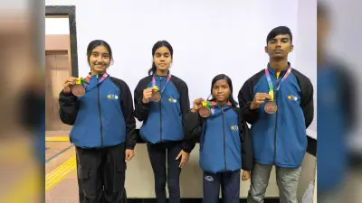 Wushu : झारखंड वुशु टीम ने जीते चार पदक