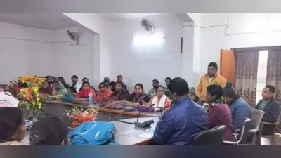 स्वास्थ्य कर्मी को दिया गया प्रशिक्षण
