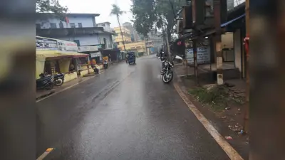 Chaibasa News : झमाझम बारिश ने बढ़ायी ठंड, छह किमी की रफ्तार से चली हवा