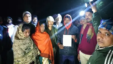 युवक की मौत पर परिजनों ने सात घंटे सड़क किया जाम