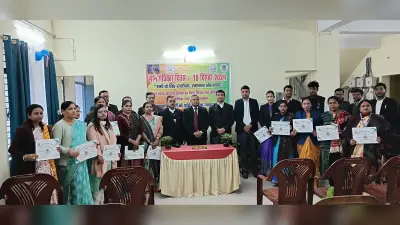 जिला जज ने 12 महिलाओं को किया सम्मानित