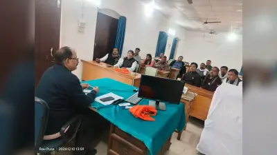 धान अधिप्राप्ति व टैक्स से संबंधित समस्याओं पर हुई चर्चा