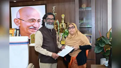 सीएम को ज्ञापन सौंप विधायक ने की भूमि संबंधी ऑनलाइन कार्य शुरू कराने की मांग