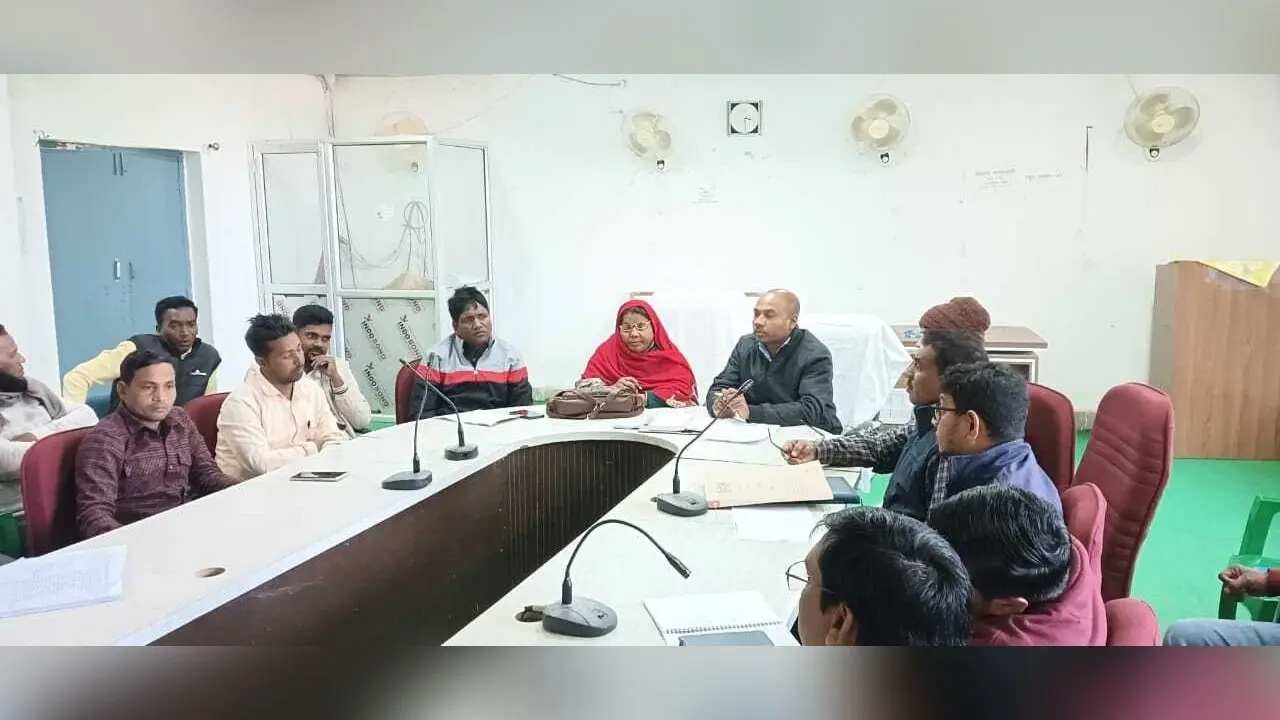 पंसस की बैठक में छाया रहा खराब चापाकल का मुद्दा