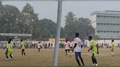 मॉडर्न स्पोर्ट क्लब ने आदिवासी युवा क्लब को हराया