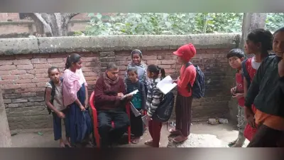 विद्यालय में नहीं बना मध्याह्न भोजन, चार महीने से बच्चों को नहीं दिया जा रहा अंडा