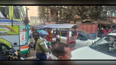 सोनो चौक पर रुक-रुक कर लगता रहा जाम, लोग परेशान