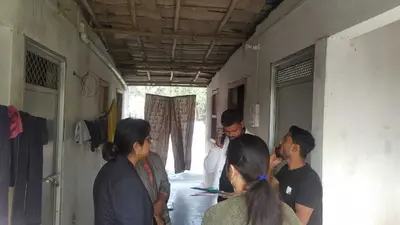 विभागीय निर्देश के बाद नर्सिंग होम अल्ट्रासाउंड पैथोलॉजी व एक्स-रे सेंटर की हुई जांच