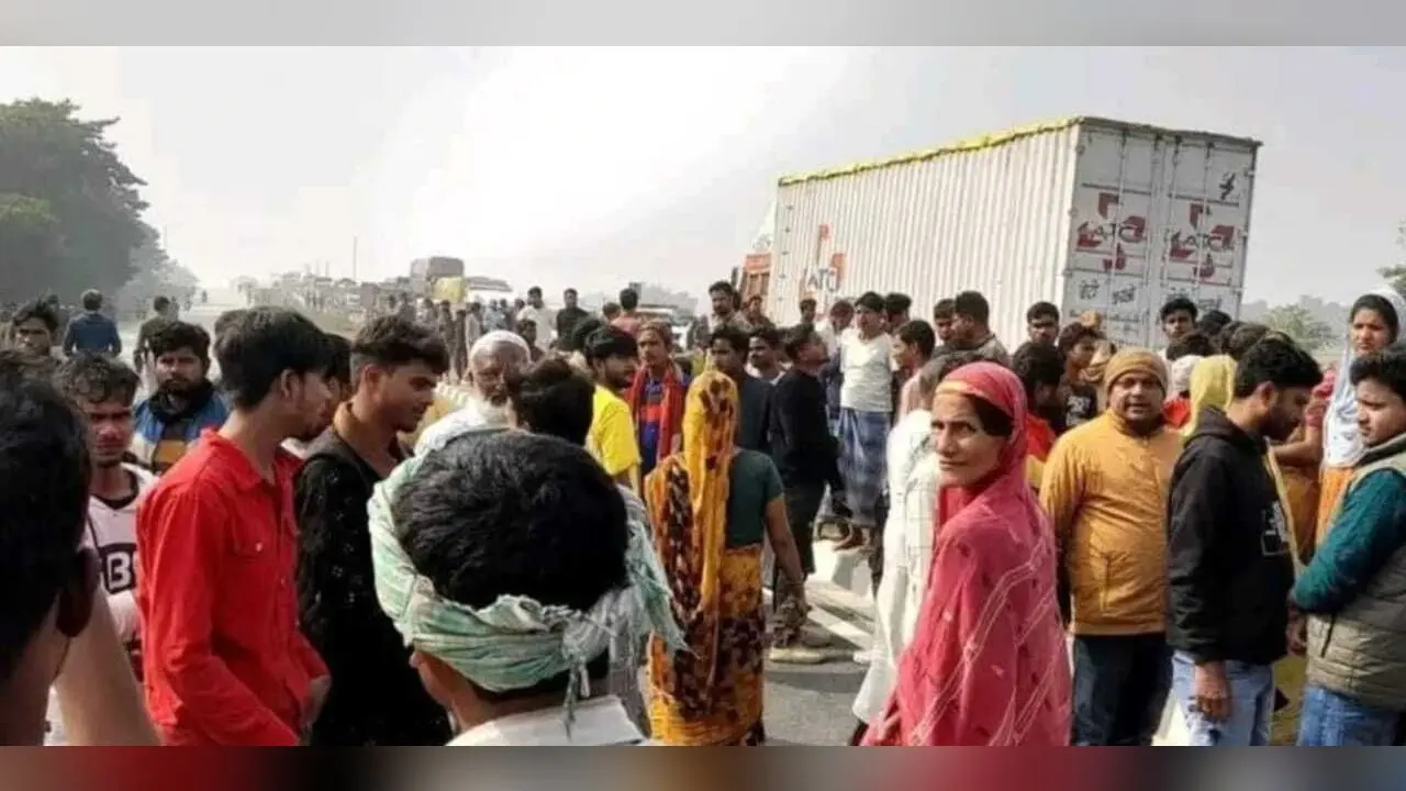 सड़क पार करने के दौरान तेज रफ्तार वाहन की चपेट में आने से वृद्ध की मौत
