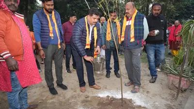 पूर्णिया सिटी के नव निर्मित शिव मंदिर में की गई प्राण प्रतिष्ठा