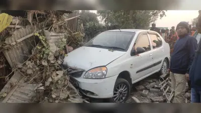 अलग-अलग सड़क हादसे में दंपती समेत तीन गंभीर रूप से घायल