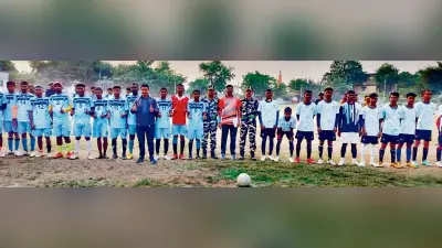 पेनाल्टी शूटआउट से जीती बुधौलीबनकर की टीम