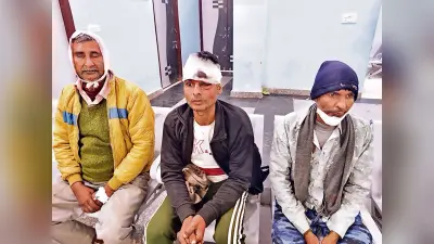संपत्ति विवाद को लेकर दो भाइयों की पिटाई, जख्मी