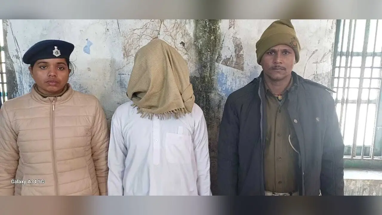 दुष्कर्म के आरोपित बैसा गांव निवासी हरिओम बाबा गिरफ्तार