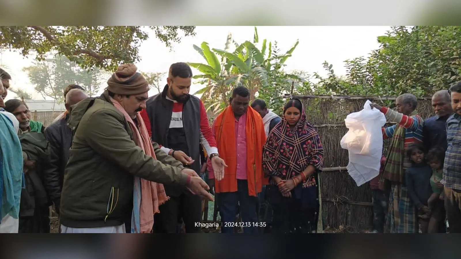 दिघौन में पंचायत सरकार भवन की रखी गई आधारशिला, विधि विधान से भूमि पूजन कराया गया कार्यारंभ