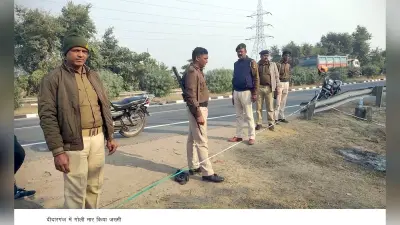 फैक्ट्री से लौट रहे युवक को गोली मार किया जख्मी