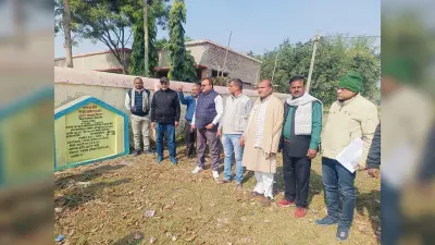 डीडीसी ने किया पंचायत स्तरीय खेल मैदान का शिलान्यास