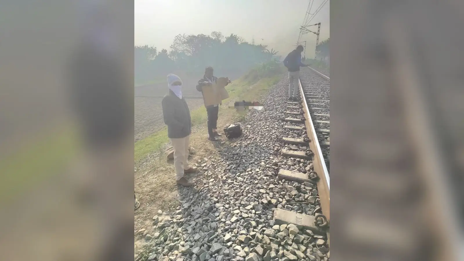 नवविवाहित दुल्हे की ट्रेन से कटकर संदिग्ध मौत