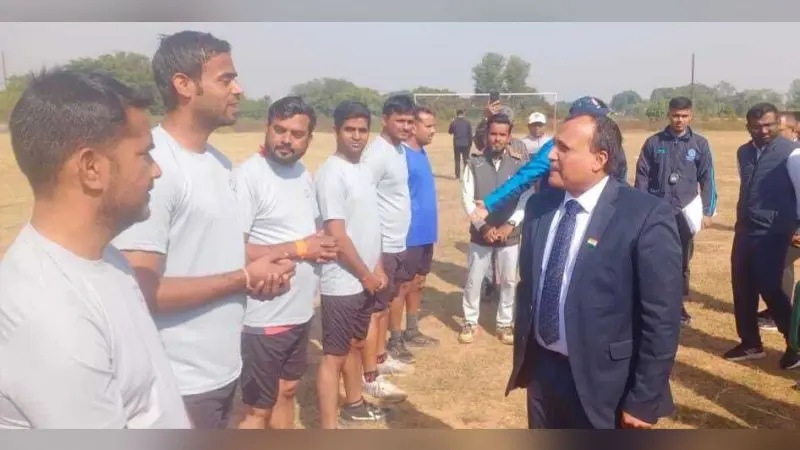 रेल कर्मियों का एक दिवसीय स्पोर्ट्स मीट आयोजित