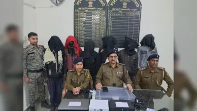 सीमेंट फैक्ट्री में तोड़फोड़ व पुलिस पर हमला करने वाले छह गिरफ्तार