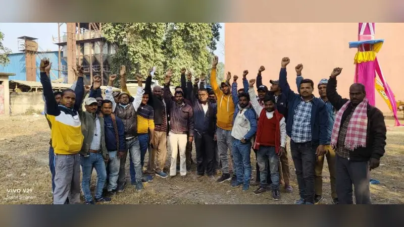 आंदोलन की सफलता को लेकर मानव बलों ने की बैठक