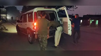 पुलिस ने चलाया वाहन चेकिंग अभियान