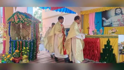 प्रभु यीशु ने दिया प्रेम व शांति का संदेश : फादर एम्ब्रुस